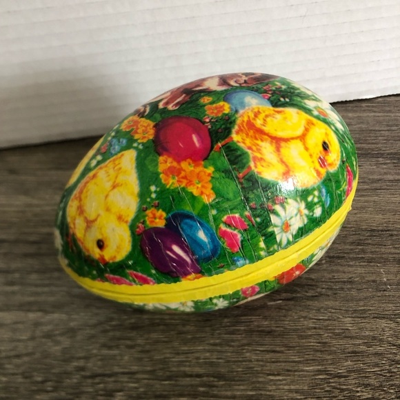 Vintage Colourful Fillable Easter Egg - Picture 3 of 12